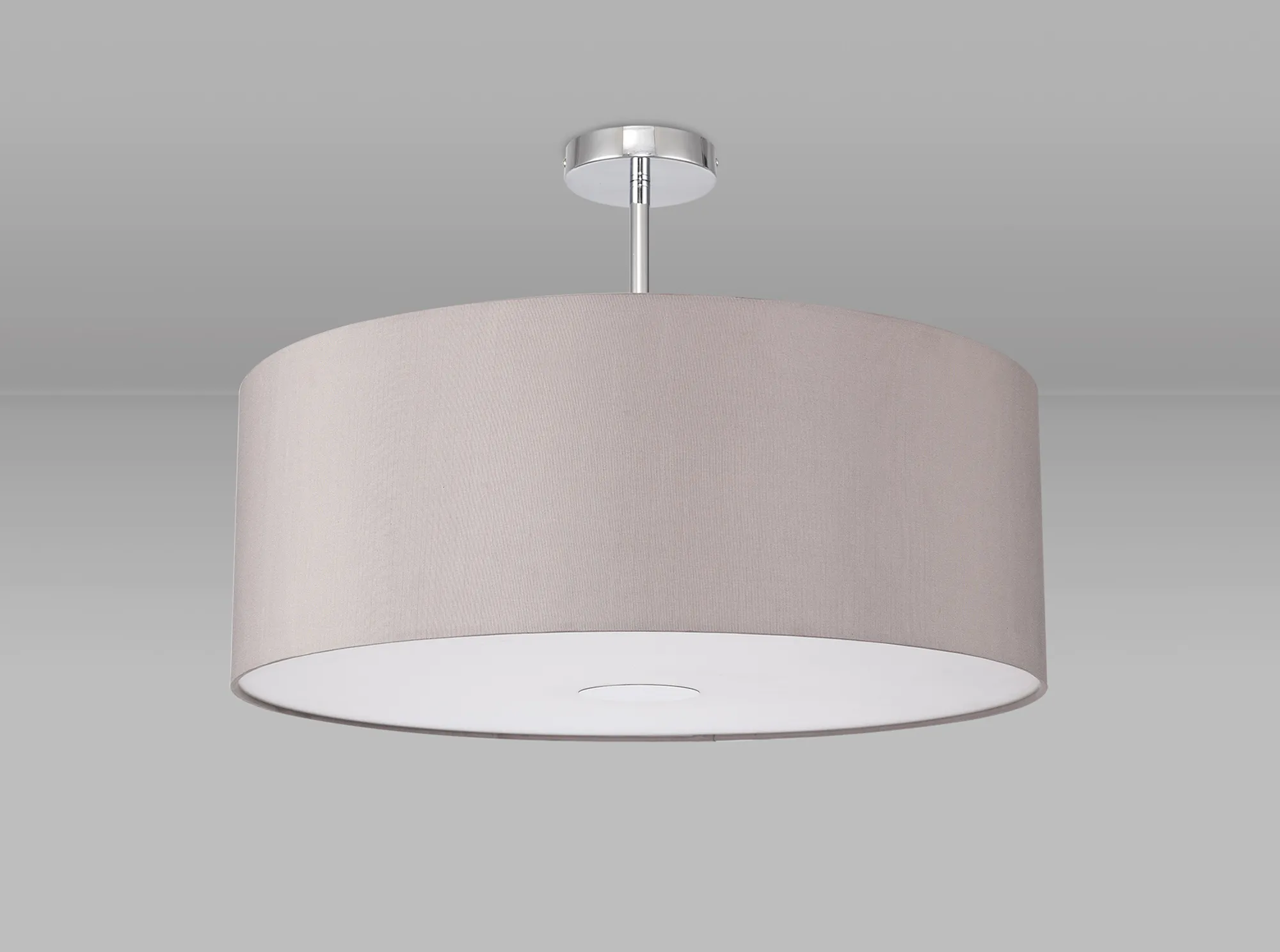 Baymont CH GR Ceiling Lights Deco Semi Flush Fittings